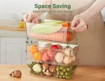 Clear Pantry Organization And Storage Bins
